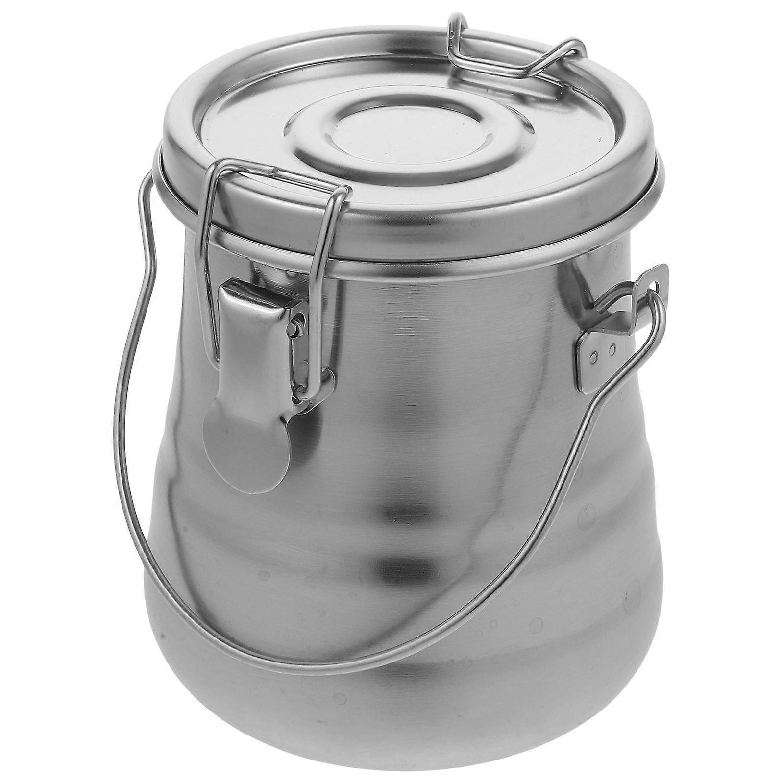 Double Layer Stainless Steel Brush Washer with Lid – Portable Bucket for Outdoor Painting, Travel & Art Activities – Ideal for Beginners and Art