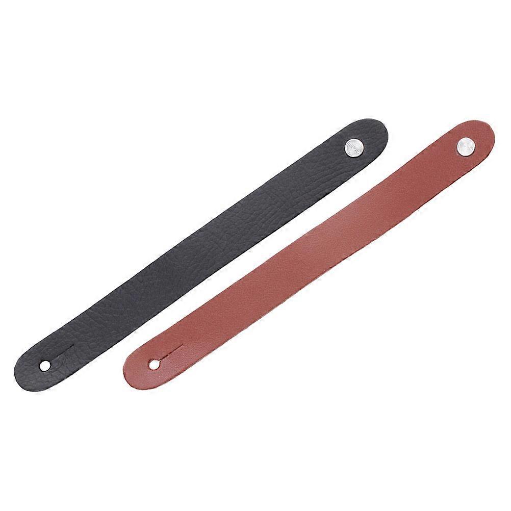 Bass Guitar Straps Detachable Guitar Neck Strap For Musicians Assorted Color 21x2.1cm Safe Practical 2Pack