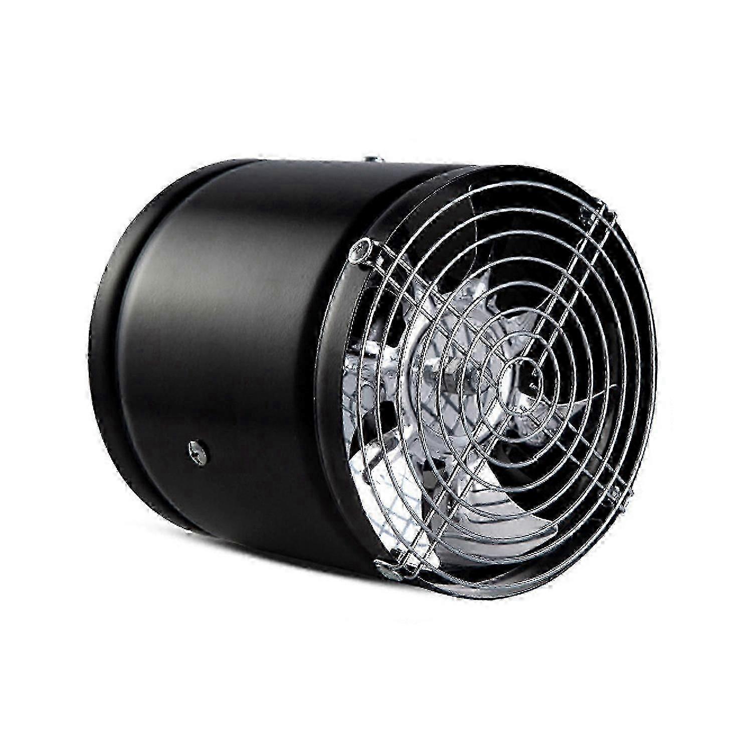 Exaustor Mute Poderoso - Ventilador de Cozinha de 6 Polegadas, Liga de Alumínio, Grade de Proteção