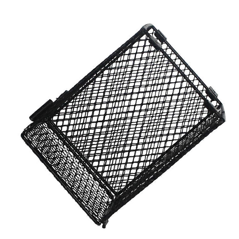 Pet Reptile Anti-Scald Lamp Square Shape Black For Reptile Enthusiasts Separate Lights Protect Reptiles 1Set