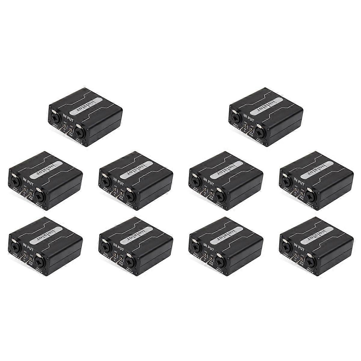 GX200 Audio Isolator Zweikanal 6,5 XLR Mixer Audio Isolator