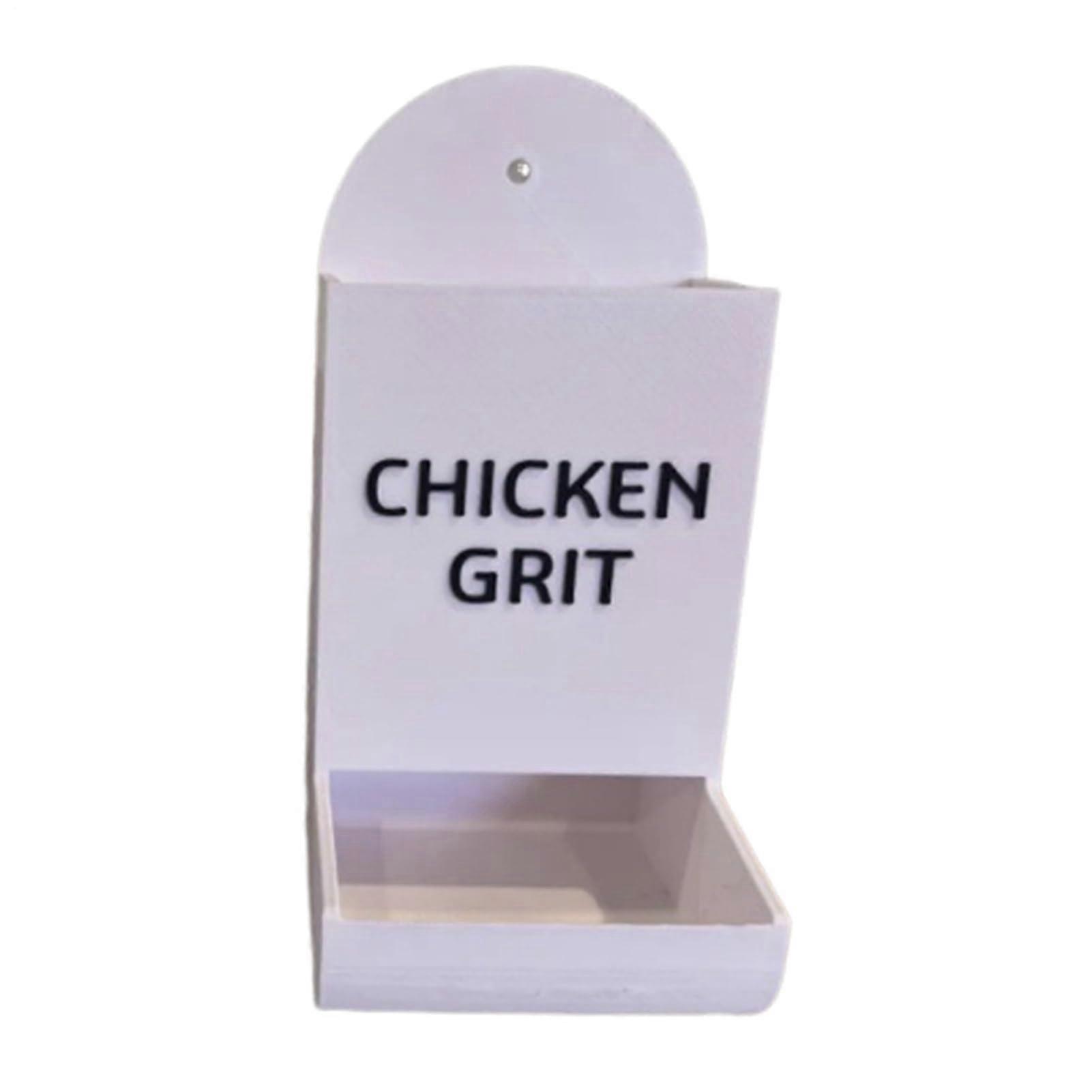 chicken feeder with lid, antioverflow design Large hanging feeder for poultry