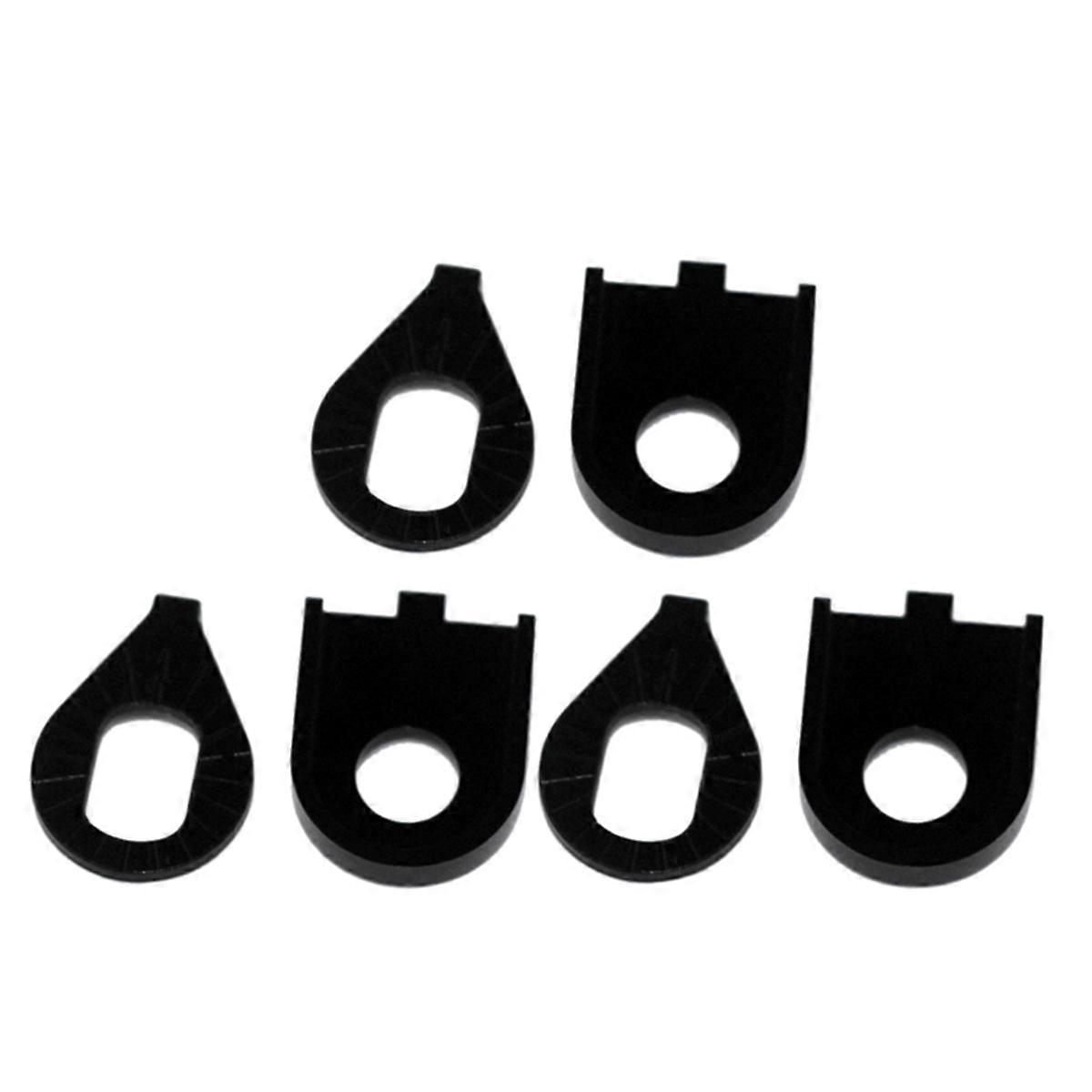 6X for Fork Gasket for Bike Hub Aluminum Alloy Front Wheel Washer Hook