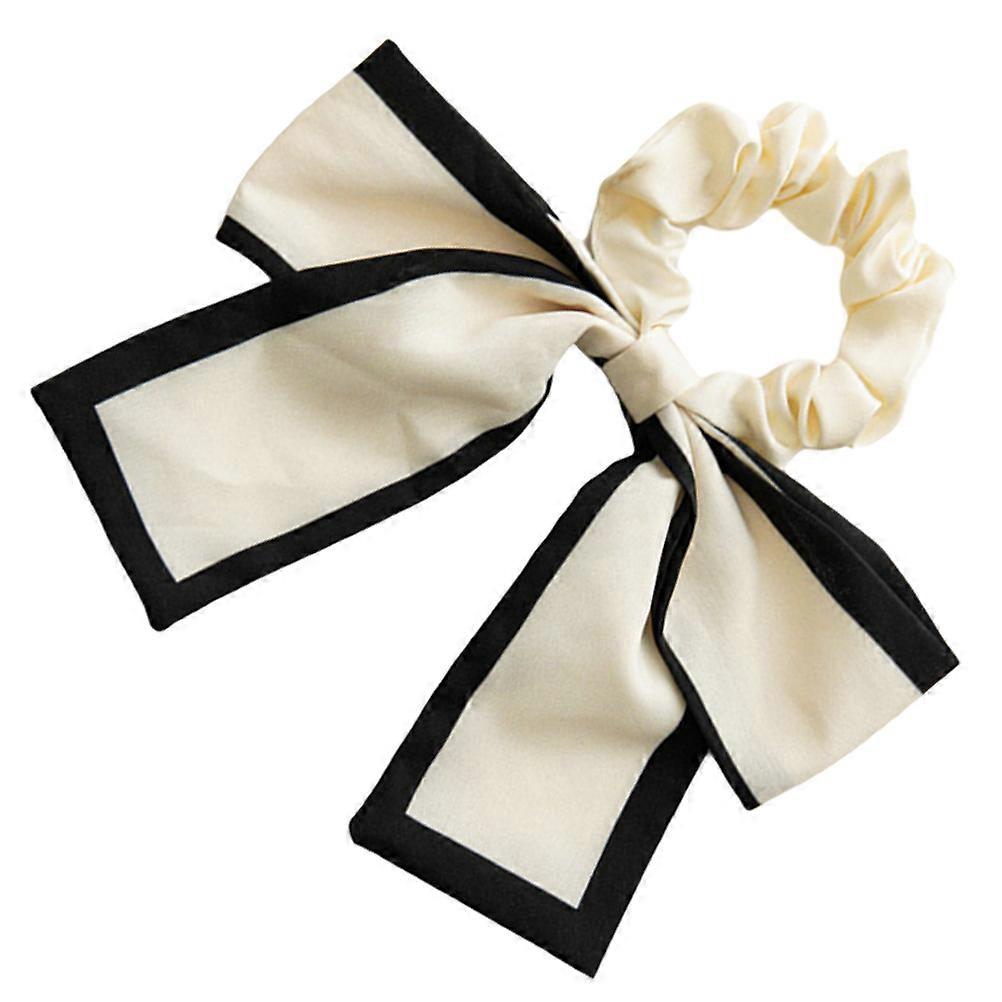 Saç Scrunchies Bowknot At Kuyruğu Tutucu Çok Yönlü Kullanım Kadın Kız Törenleri 3 Adet