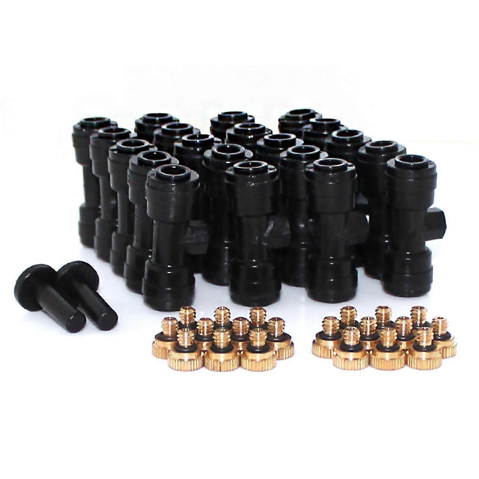 Summer Cooling Accessories, Comprehensive Misting Kits For Outdoor Refreshment, Standardized Thread Compatibility Guarantees Seamless Integration,