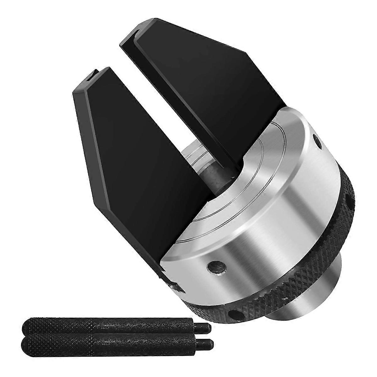 2-Inch 2-Jaw Pen Drilling Wood Lathe Chuck with 1 Inch X 8TPI Direct Thread,Dedicated Pen Drilling