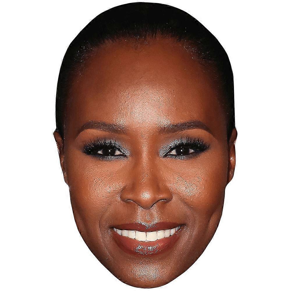 Sydelle Noel (Smile) Celebrity Mask, Flat Card Face