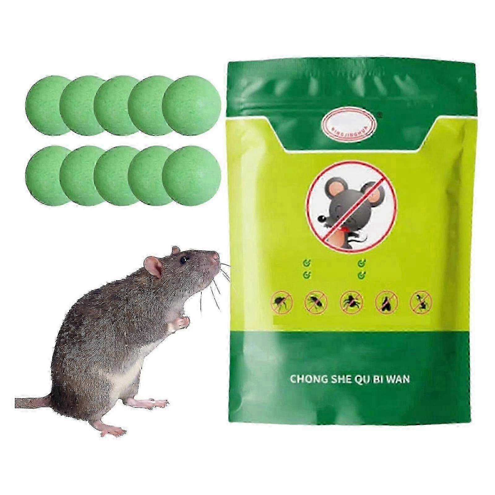 Rodent Repellent 10pcs/25pcs, Mouse Rats Deterrent Pills, Safety for Humans & Pets for Mosquito Mice Repellent Pills