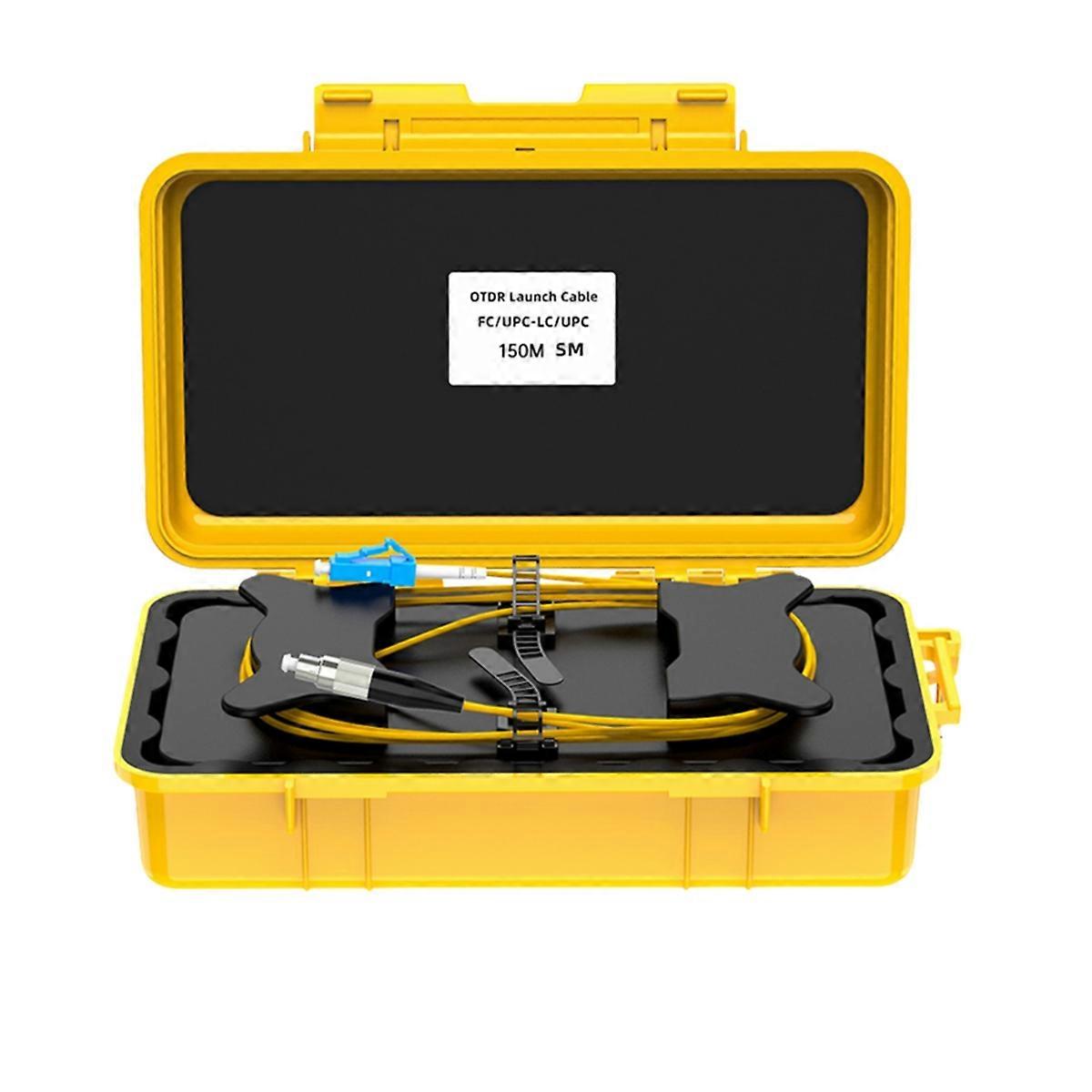 Fiber Optic OTDR Launch Cable Box 150M Fiber Optic Ring FC/UPC-LC/UPC