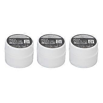 3PCS Nagel Spin Gel Draadtekening Glans Afwerking Langdurig Hoge Elasticiteit Kunst DIY 8g voor Beginnende Vrouwen