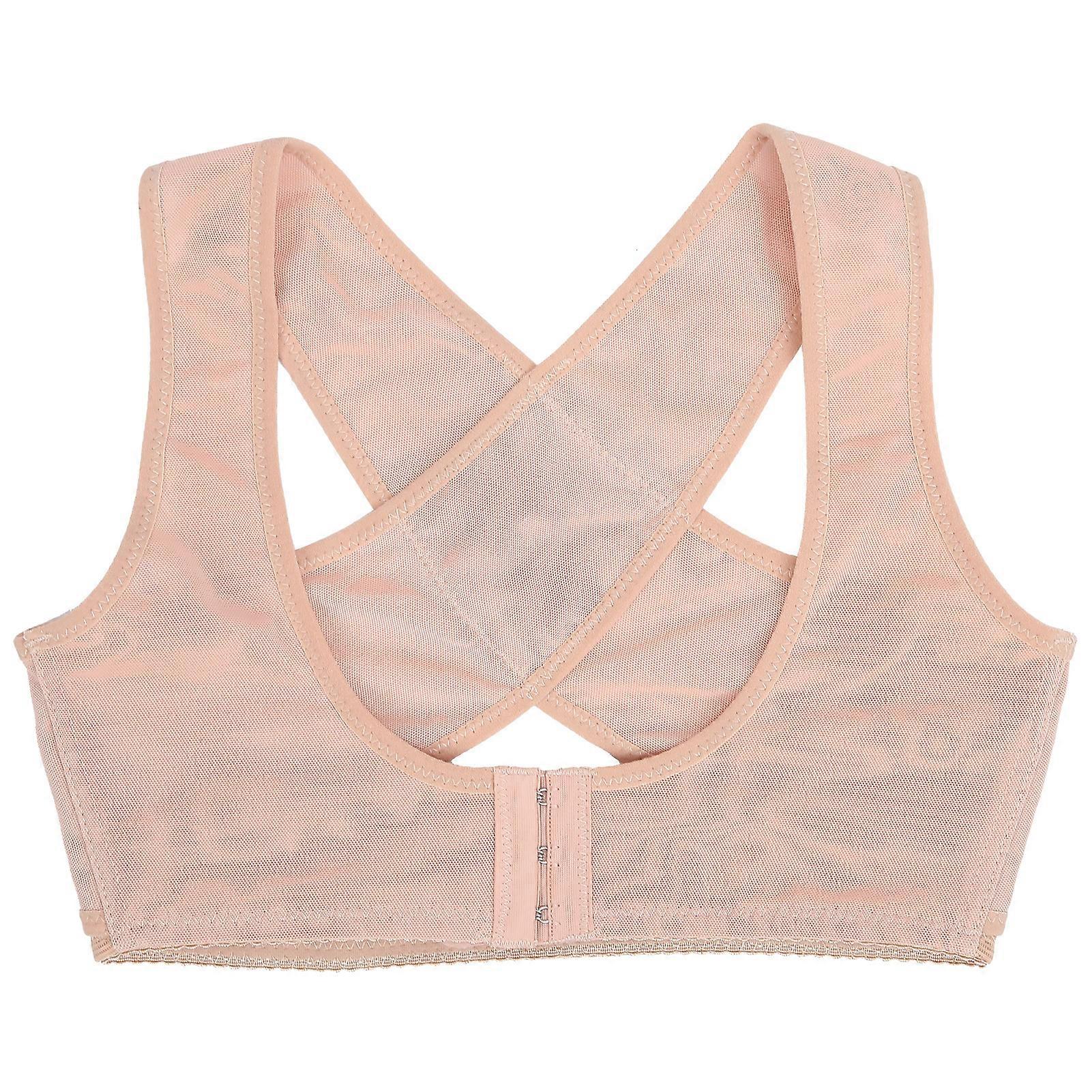 Body Shaper Bra Support Lightweight Adjustable Shoulder Back Chest Posture Corrector