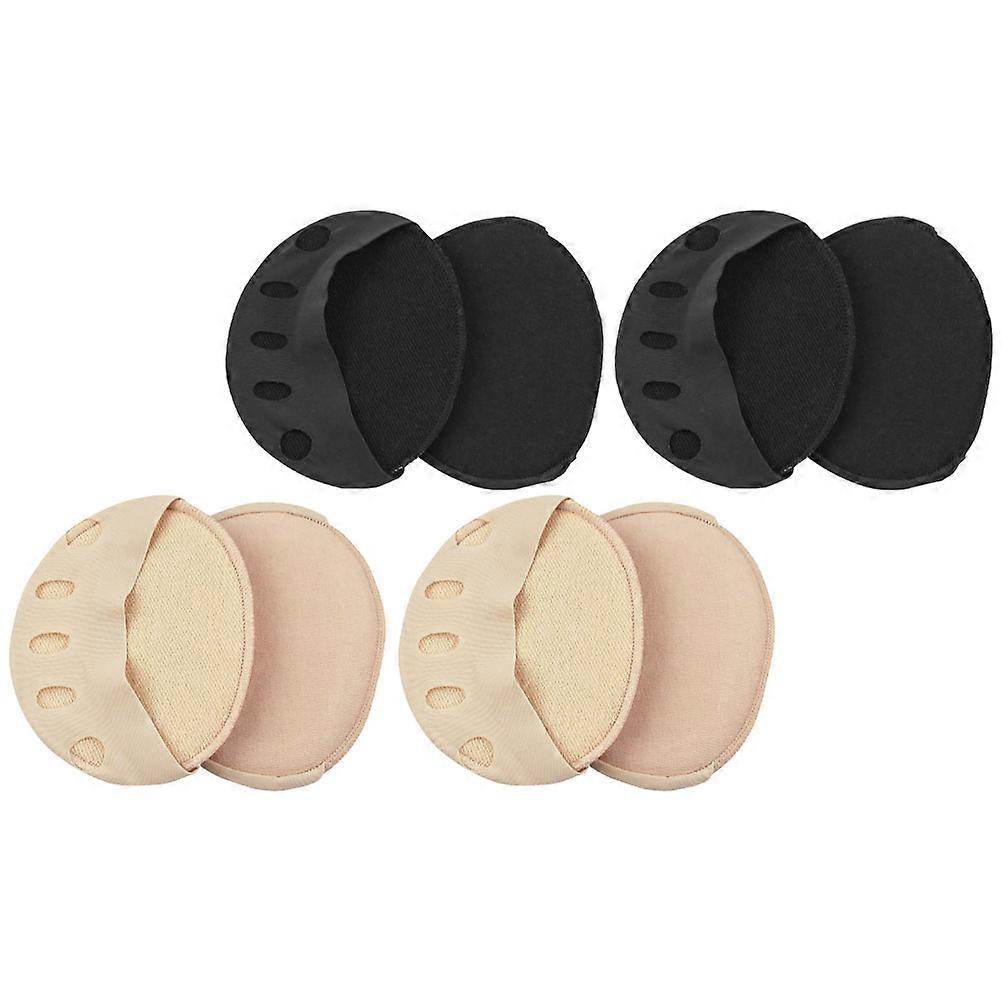 Half Palm Socks Forefoot Cushioning Formal Occasions 4Pairs