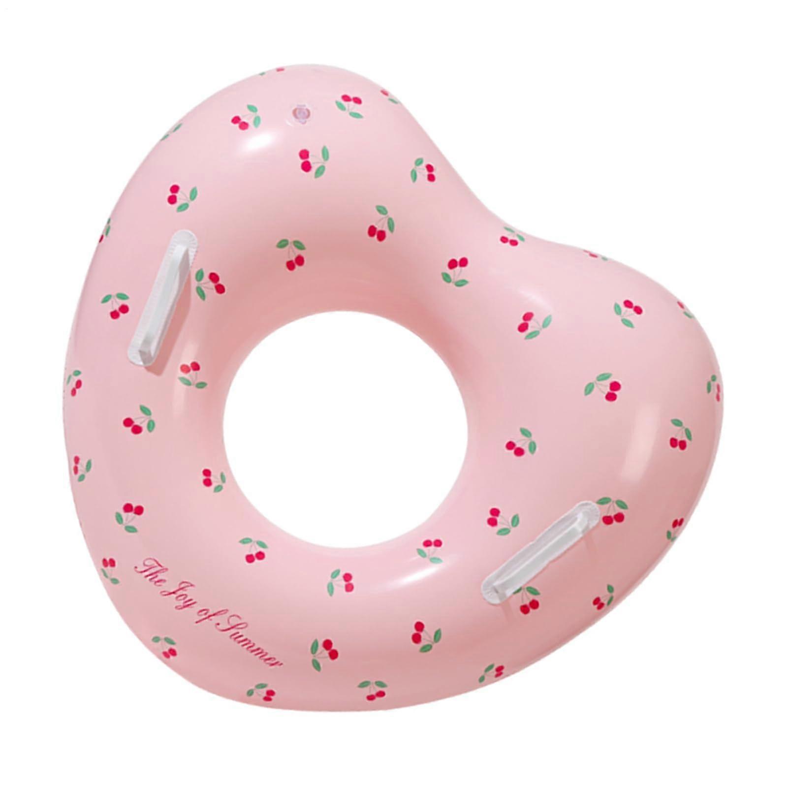 Heart Pool Float, Inflatable Water Float, 62 x 57 x 4 cm, Lightweight, Pool Lounger