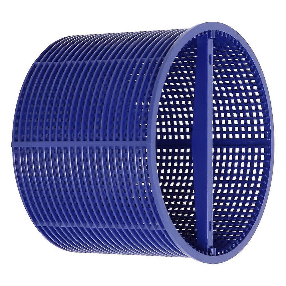 Skimmer Basket For Inground Pool Water Filtration Hair Blocking Blue 17.80X17.80X12.70CM 1Pack
