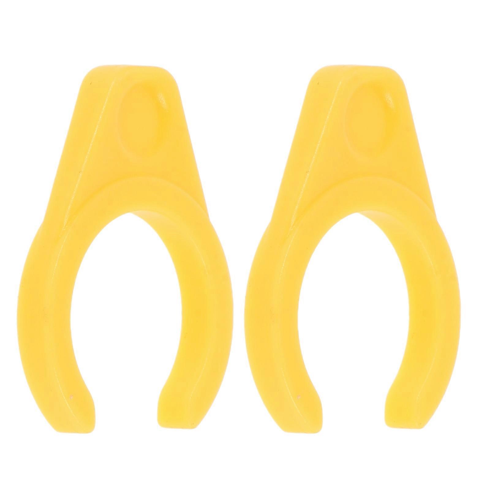 Quick Release Bicycle Pedal Fastener Yellow Durable Locking Buckles for Easy Installation Removal Protection Clips for Mountain Folding Bikes Travel