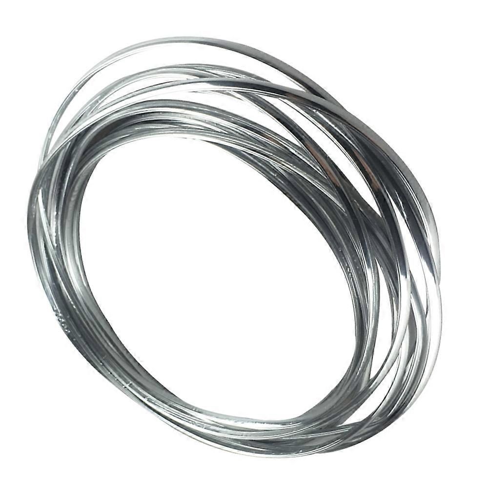 Car Door Guard Anti-Collision Strip Silver 6M Thin and Slim Design Waterproof 1Pcs