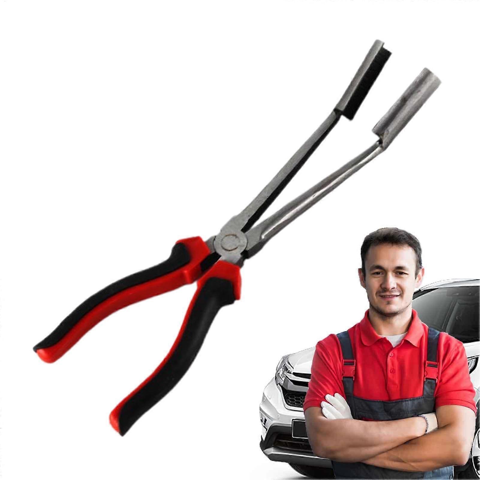 Spark Plug Cable Crimping Pliers For Cars - High Voltage Spark Plug Pliers - Ergonomic Wire Crimp Tool For Spark Plugs