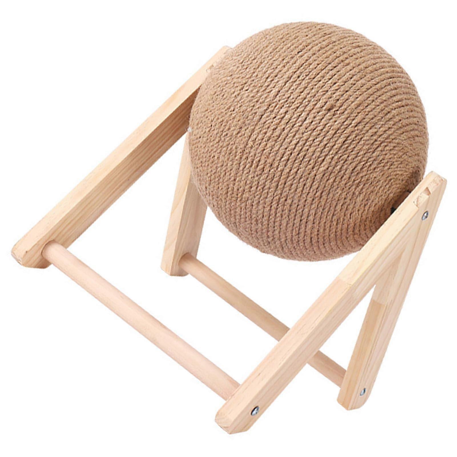 Cat Scratch Furniture Protector Sisal Rope Scratching Ball Toy For Small Pets Interactive Cat Toy Exercise And Play