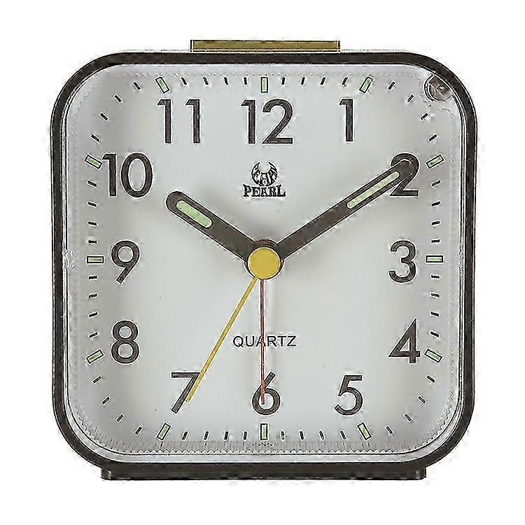 2025 Square Mute Alarm Clock Mini Bedside Office Electronic Clock