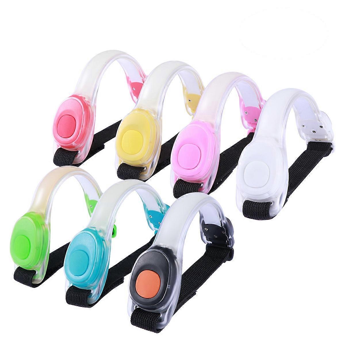 High Visibility Reflective Gear LED Running Bands Adjustable for Dogs Kids 7Pcs