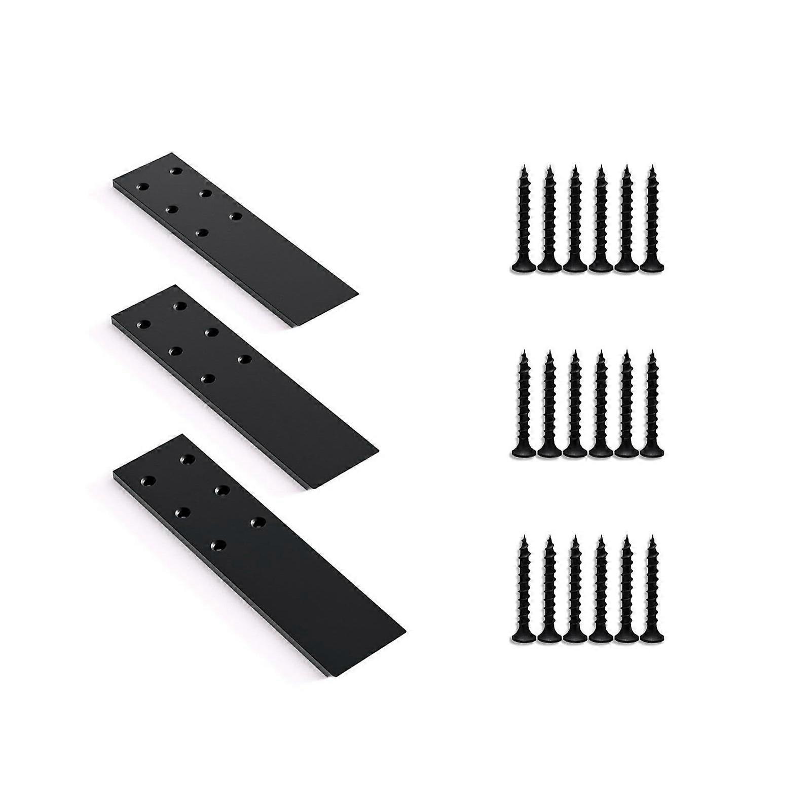 Countertop TV Shelf Bracket Steel Frame Invisible Shelves Mounting System for Modern Living Room Multicolor