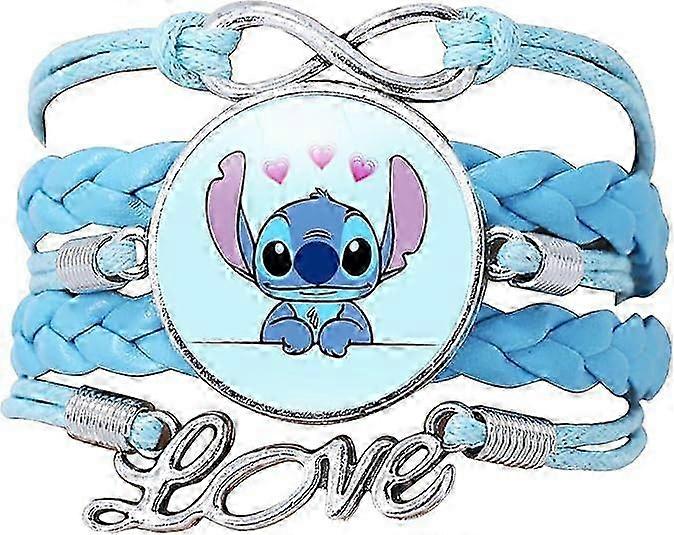 2025 Stitch Bracelet for Party, Lilo and Stitch Gift Stitch Stuff Women Girls Jewelry Bracelet Birthday Gifts