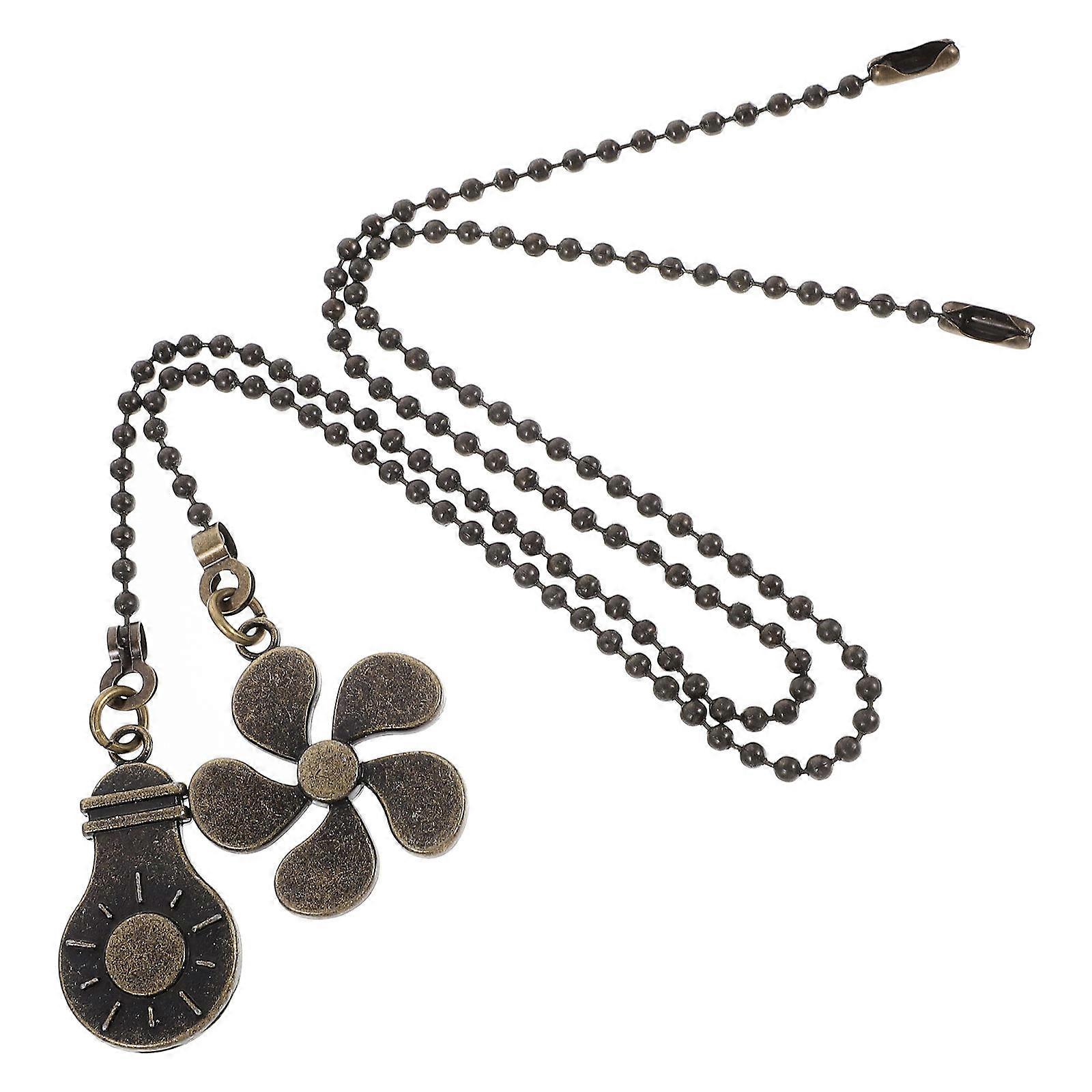 Chain Pull Pendant 2Pack Golden Extension For Ceiling Fan Lights Festivals Room Decorations Featuring Durable Construction