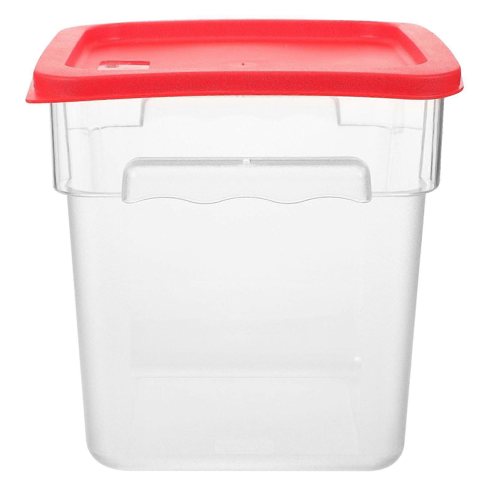Transparent Airtight Rice Storage Container for Kitchen Use Keeps Grains Fresh Plastic 70 Characters