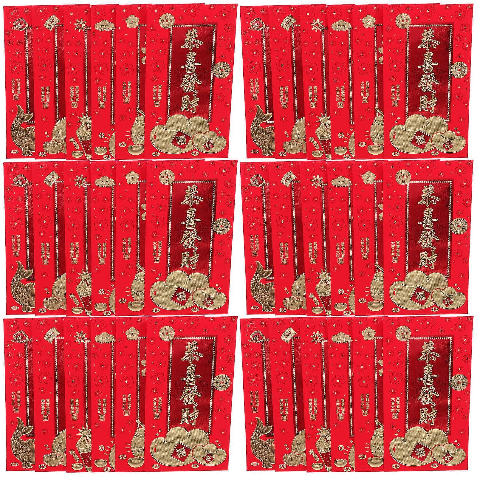 Red Envelopes for New Year Celebrate Chinese Tradition with Paper Bags