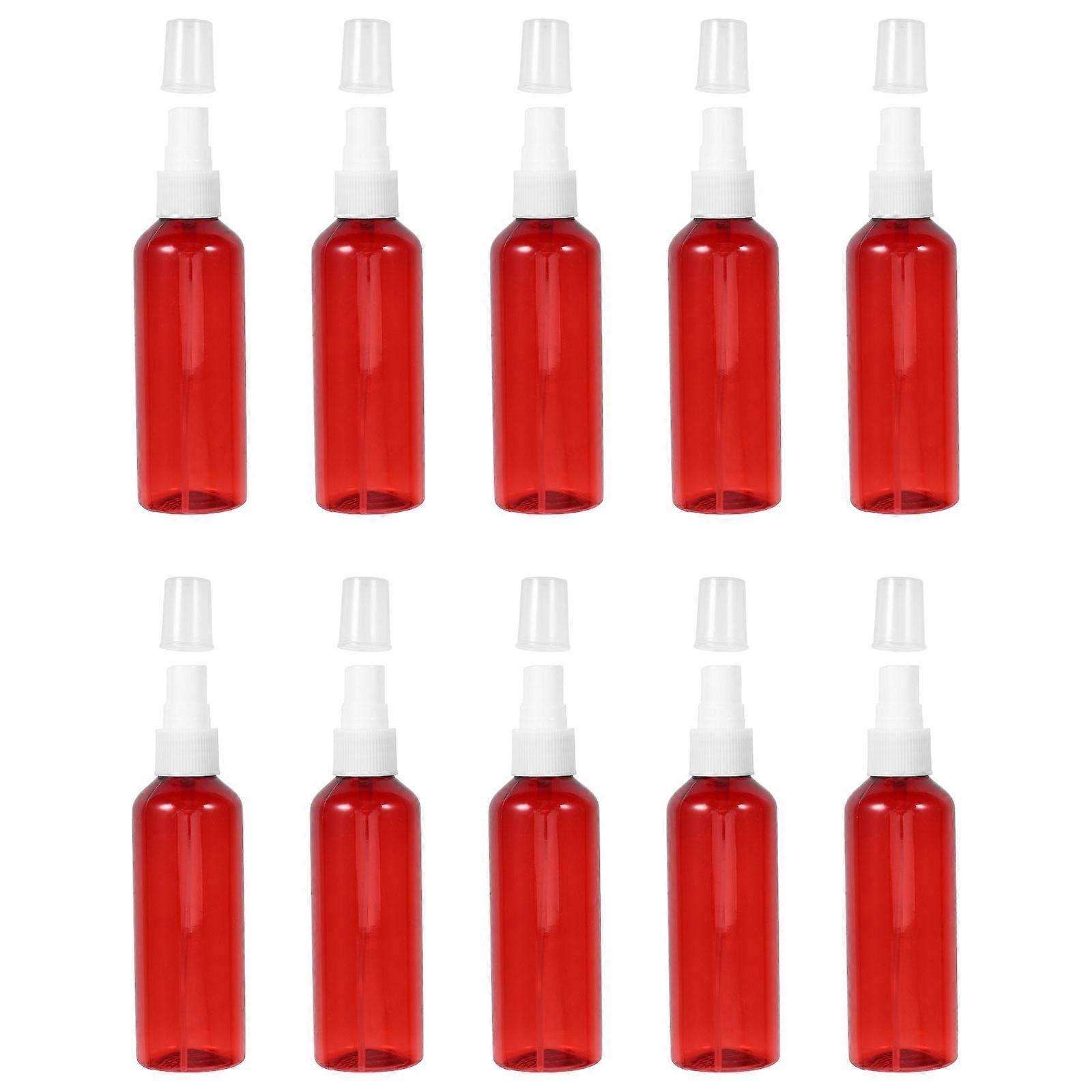 Portable Spray Bottle for Storage Use with Lightblocking Design Large Capacity 10pcs Multi Color Plastic Bottles