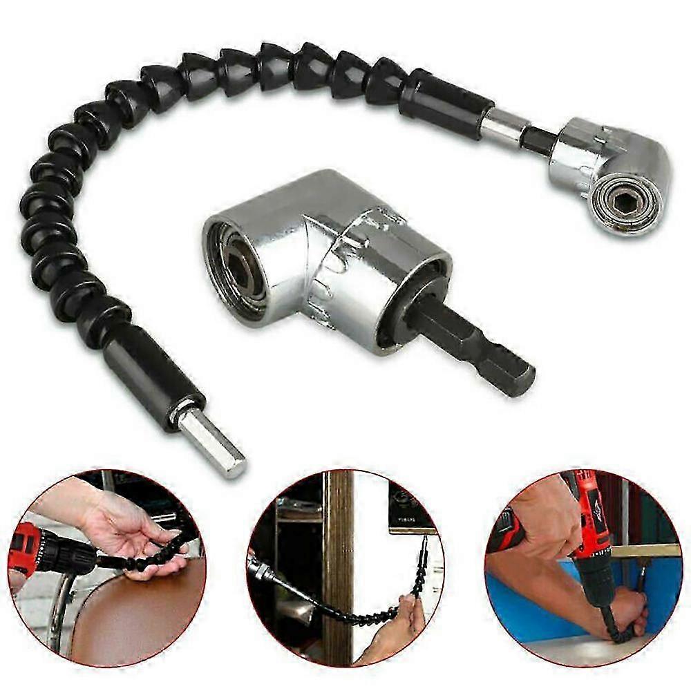 2025 Drill and Flexible Shaft Bits Hex Shank Flexible Drill Bit Extension Connecting Link Extension Set Hand Tools Set