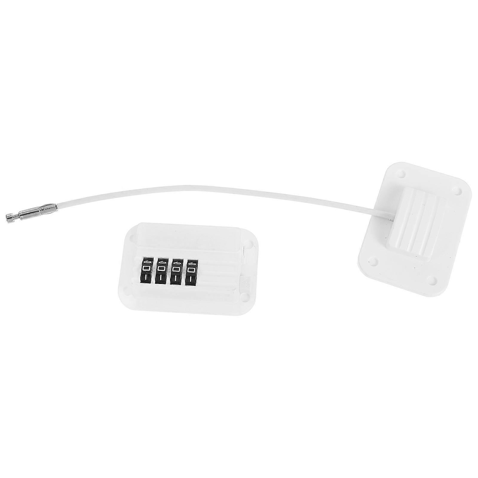 Child Safety Drawer Locks Password Protection Versatile Use Durable Stainless Steel ABS White for Room