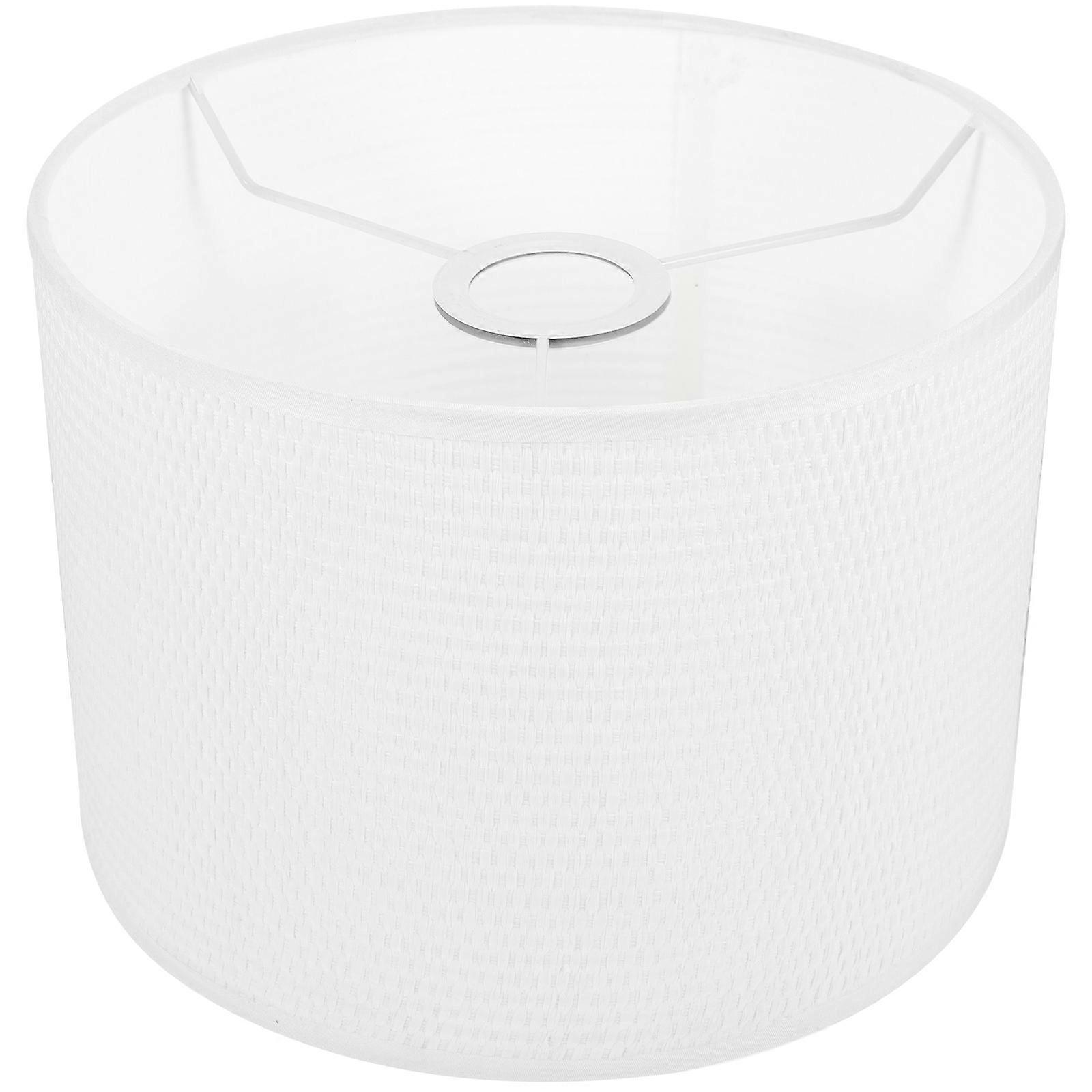 Simple But Delicate Style Cotton Lampshade For Rustic Floor Lamp Cover In Study 1Set