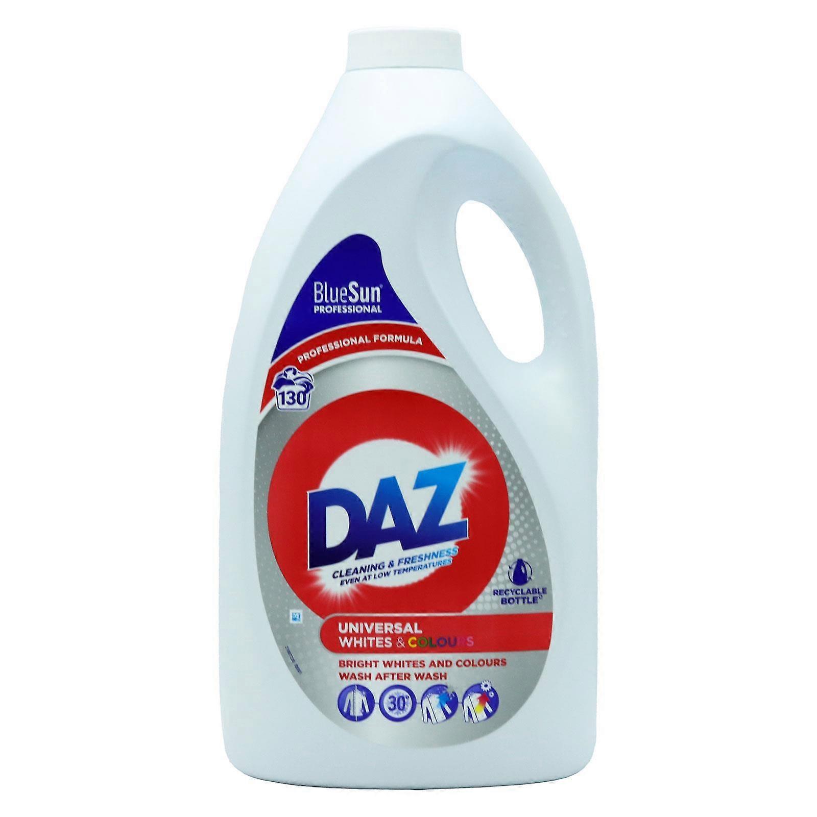 Daz Whites & Colours Laundry Liquid Detergent (130 Washes)