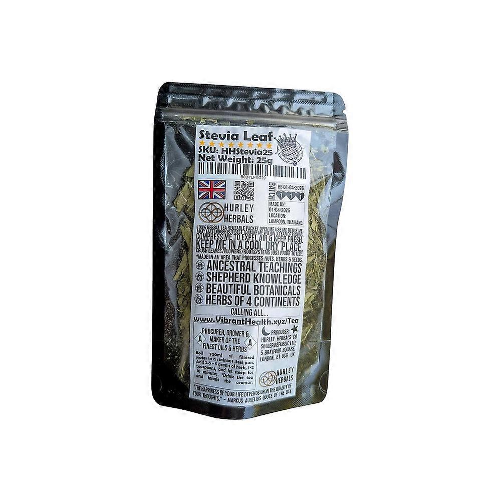 Herbal Tea Stevia 15g (Net Weight 15g) - Botanical Fresh Hurley Herbals - Finest Herbal Tea & Loose Leaf Herb from Vibrant Health XYZ