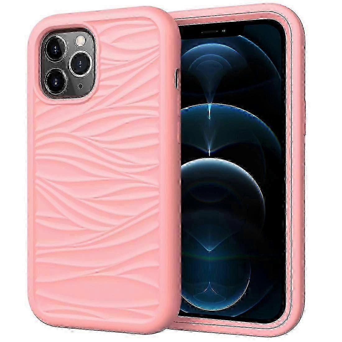 For iPhone 12 Pro Max Silicone+PC Case For iPhone 12 Pro Max