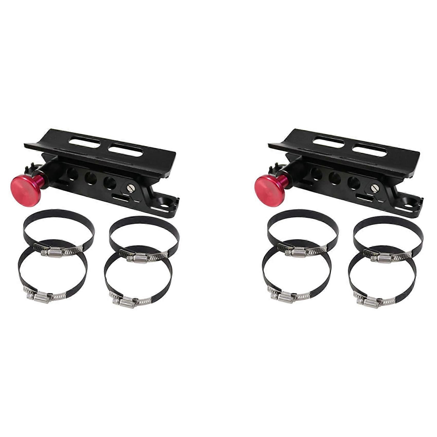 2 x Adjustable Roll Bar Fire Extinguisher Mount Holder for TJ JK JKU JL UTV RZR Van