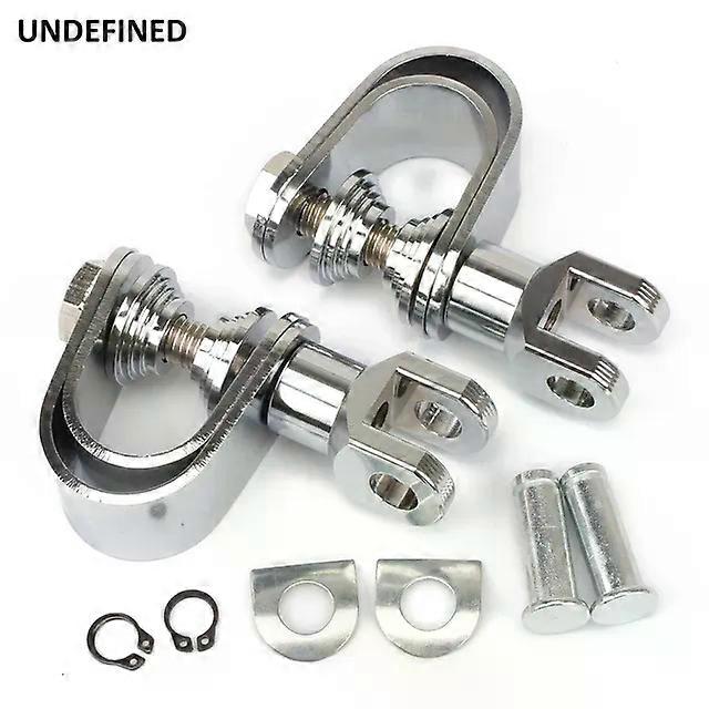 25mm32mm Motorcycle Highway Pegs Crash Bar Clamp Mount Engine Guard Foot pegs Footrest Fit For Harley Sportster Softail Chopper