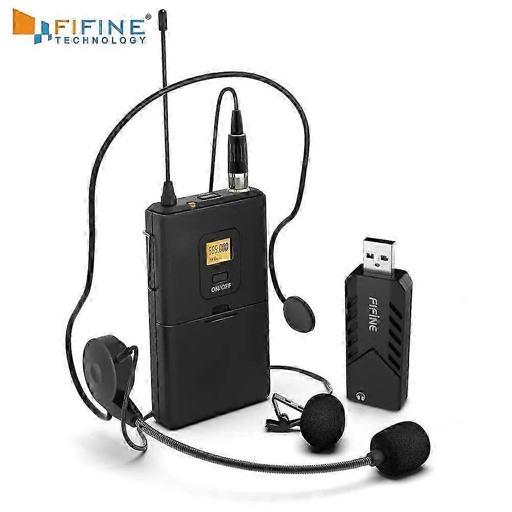 Drahtloses Lavalier-Mikrofon für PC Mac mit USB-Empfänger Befreien Sie Ihre Hände für die Aufnahme von Interview-Sprach-Podcasts 031b 2025