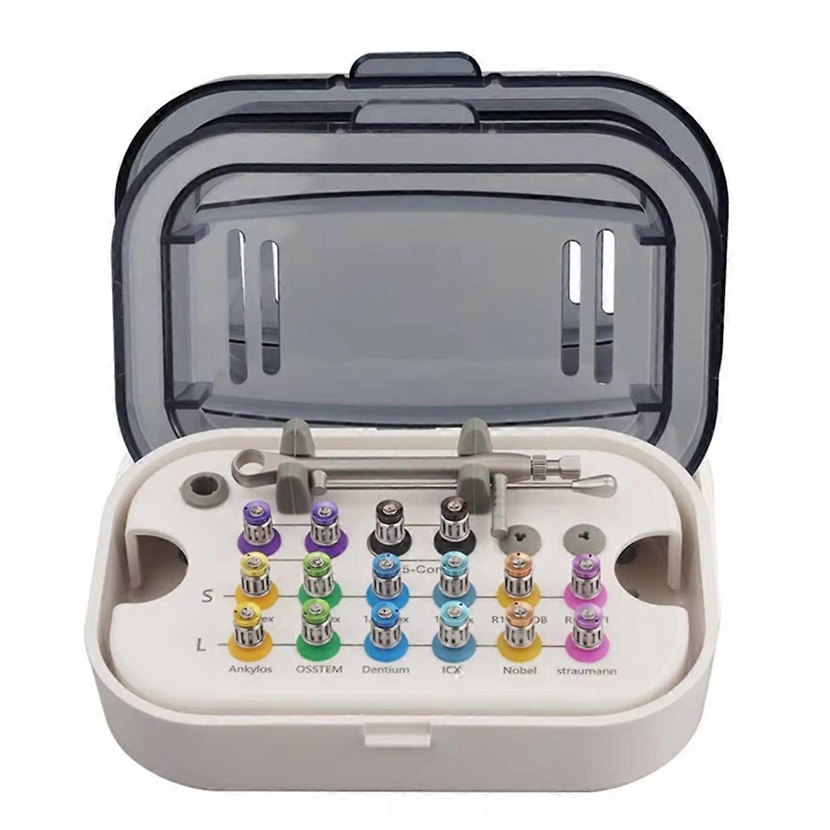 Tournevis d’implant dentaire Clé dynamométrique colorée Cliquet 10-70NCM