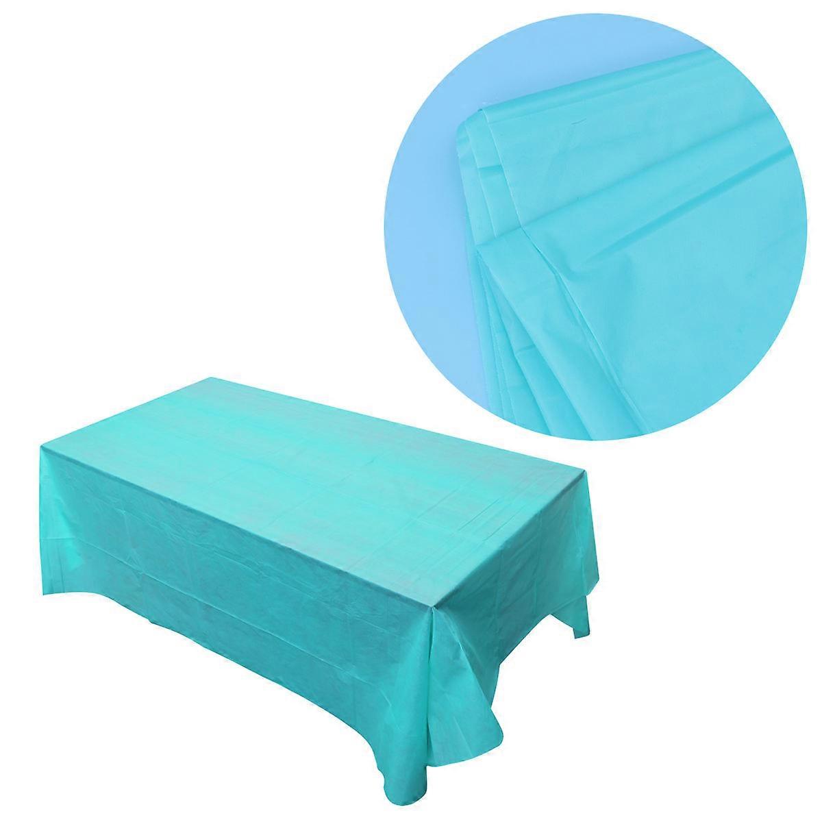 Skyblue PE tablecloth for Table Protection Waterproof Cover 137x183cm
