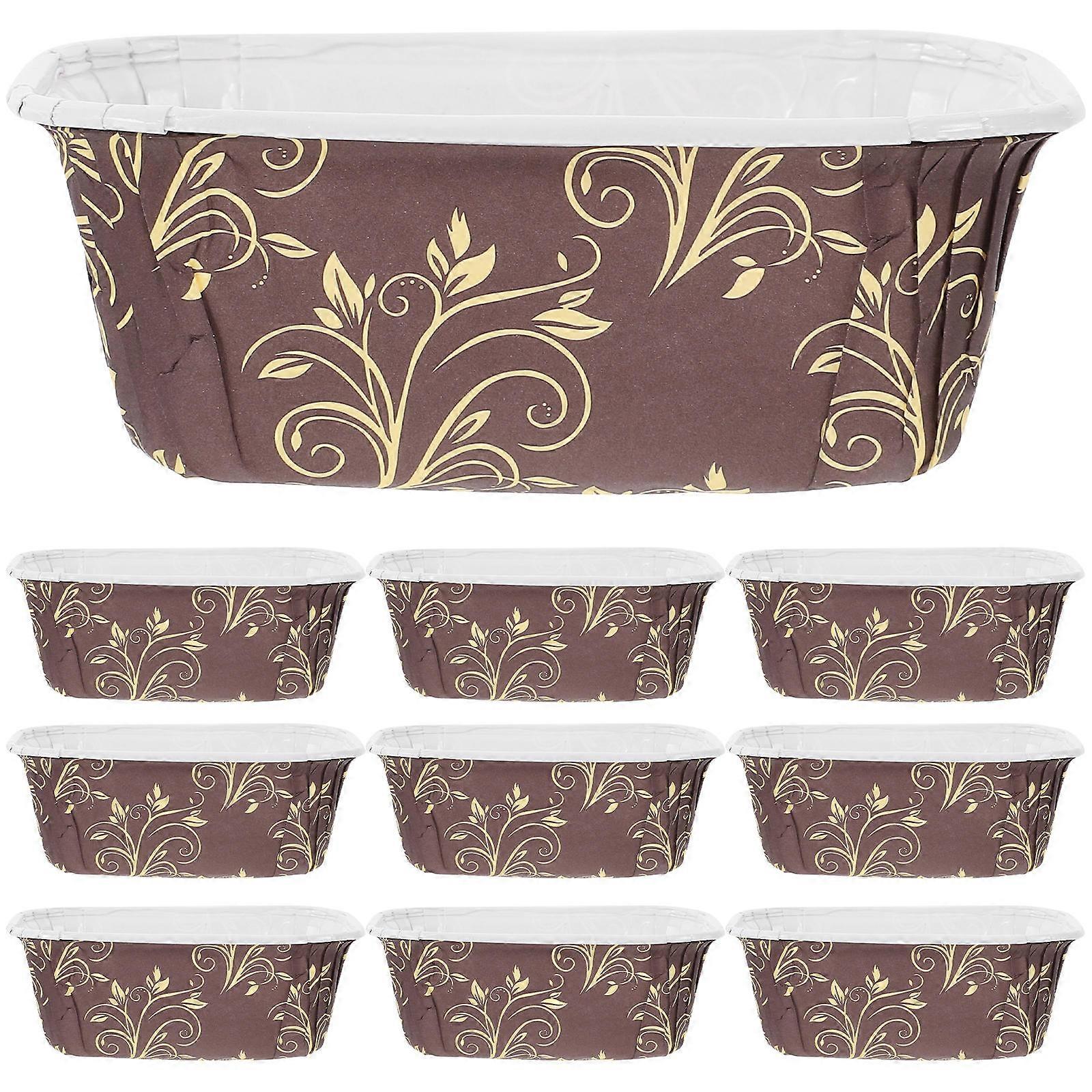 Paper Muffin Liners 50Pcs High Temperature Resistant Cushion Shape Ideal For Home Baking And Holiday Parties