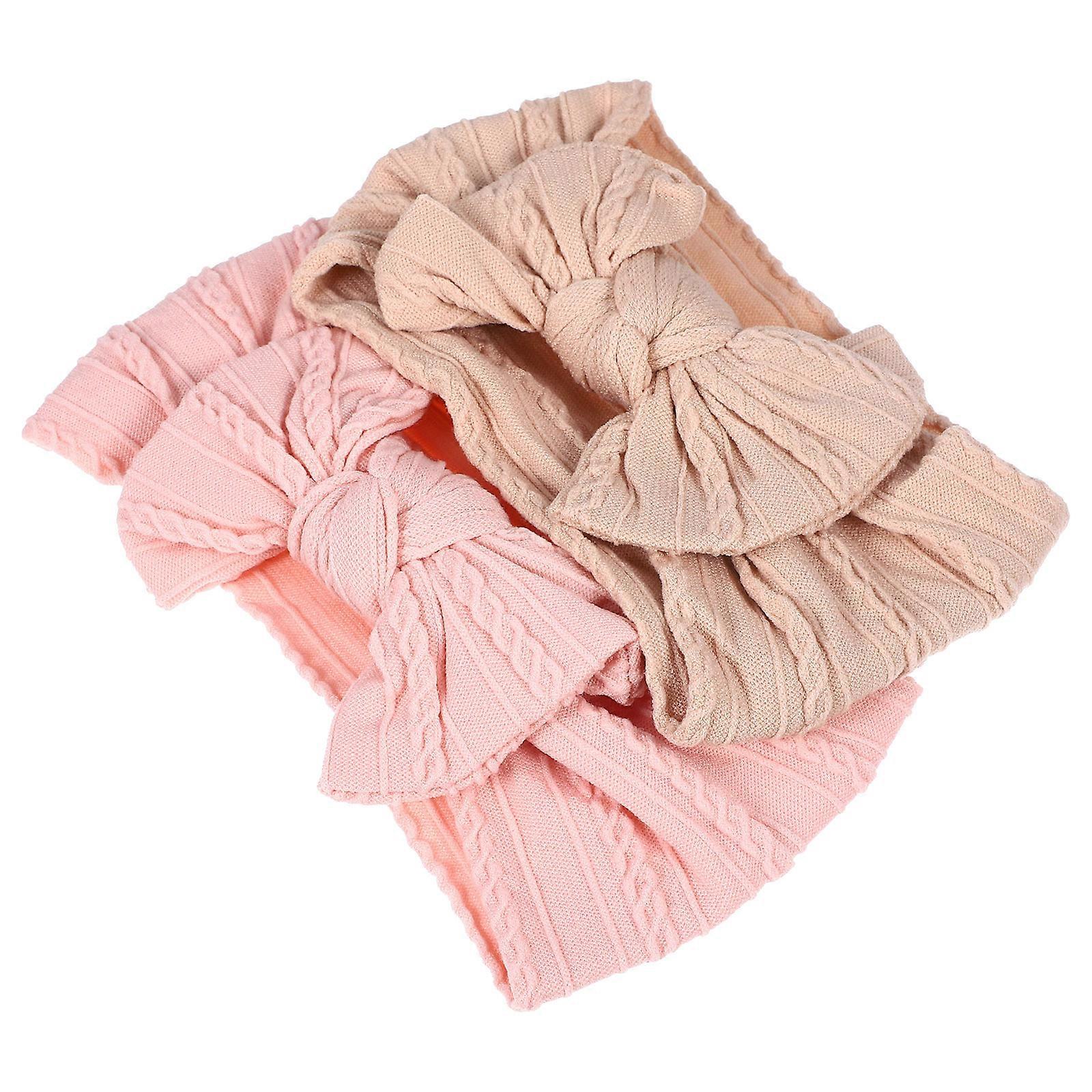 Girl Bow Headbands Soft & Gentle Hair Accessories in Versatile Colors for Newborns and Every Occasion