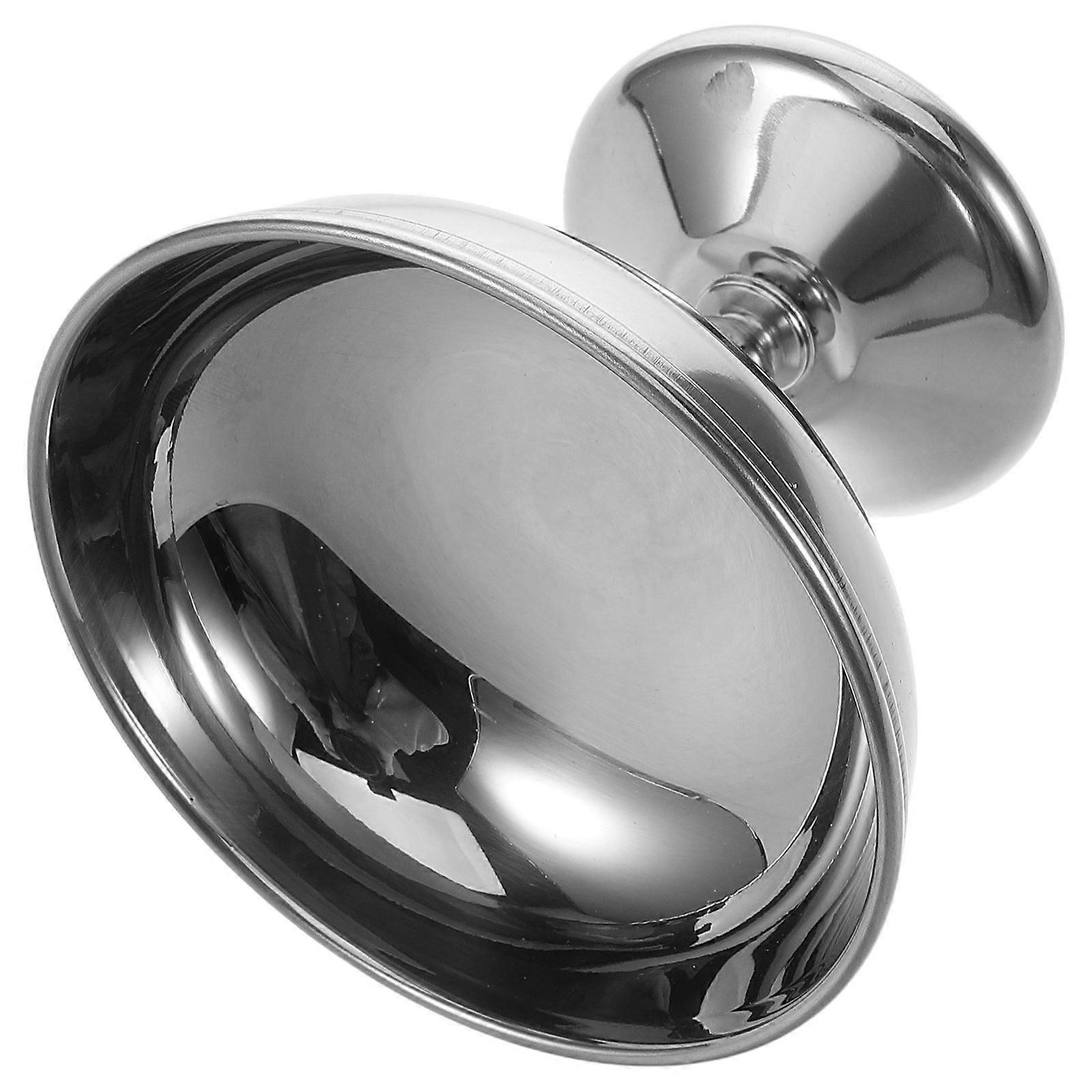 MLINS 2pcs Dessert Bowls Ice Cream Sundae Mousses Cups Yogurt Man Father Silver