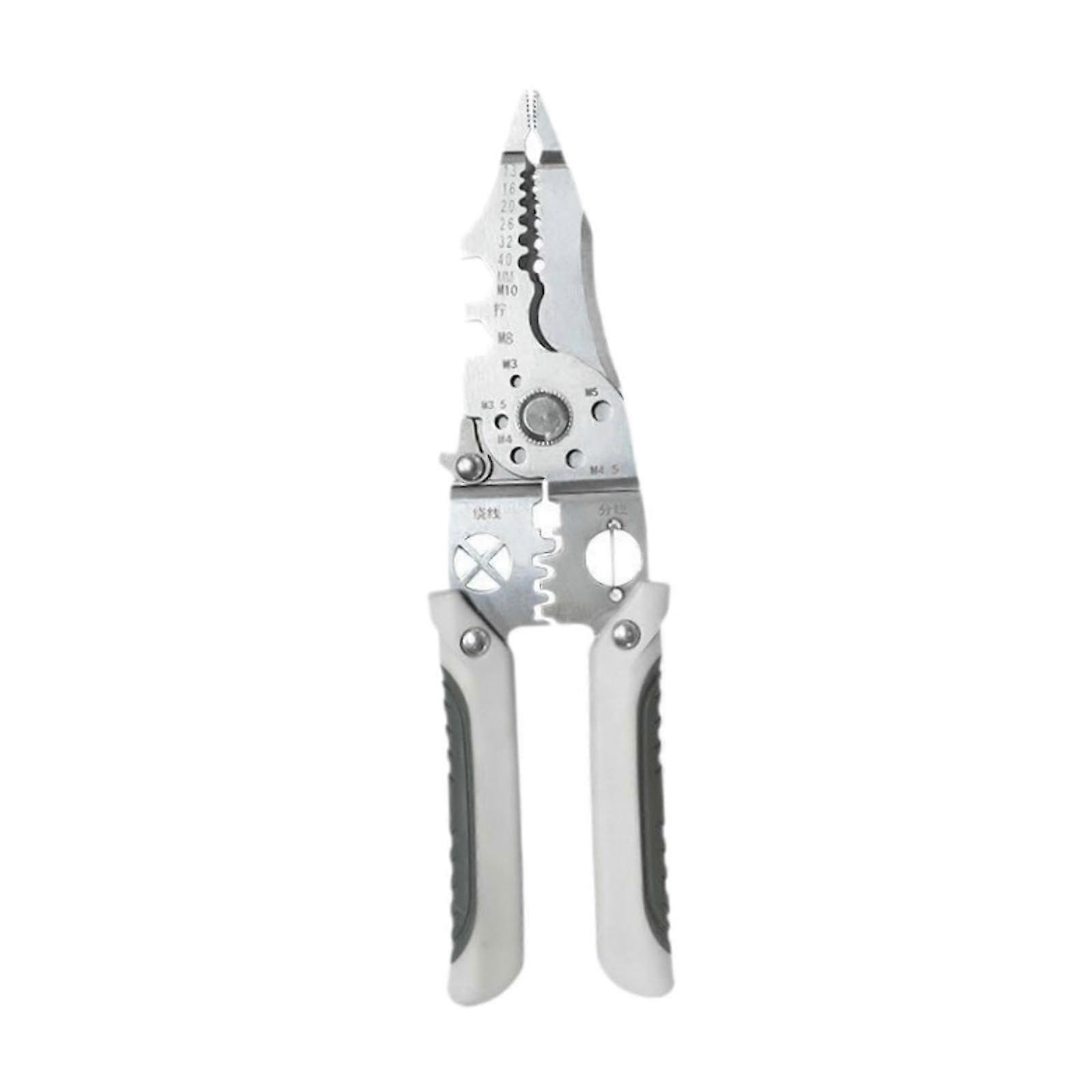 Wire cutter, wire stripper, parallel wiring, crafting, crimping, wrapping, multipurpose wire bending, nonslip, professional