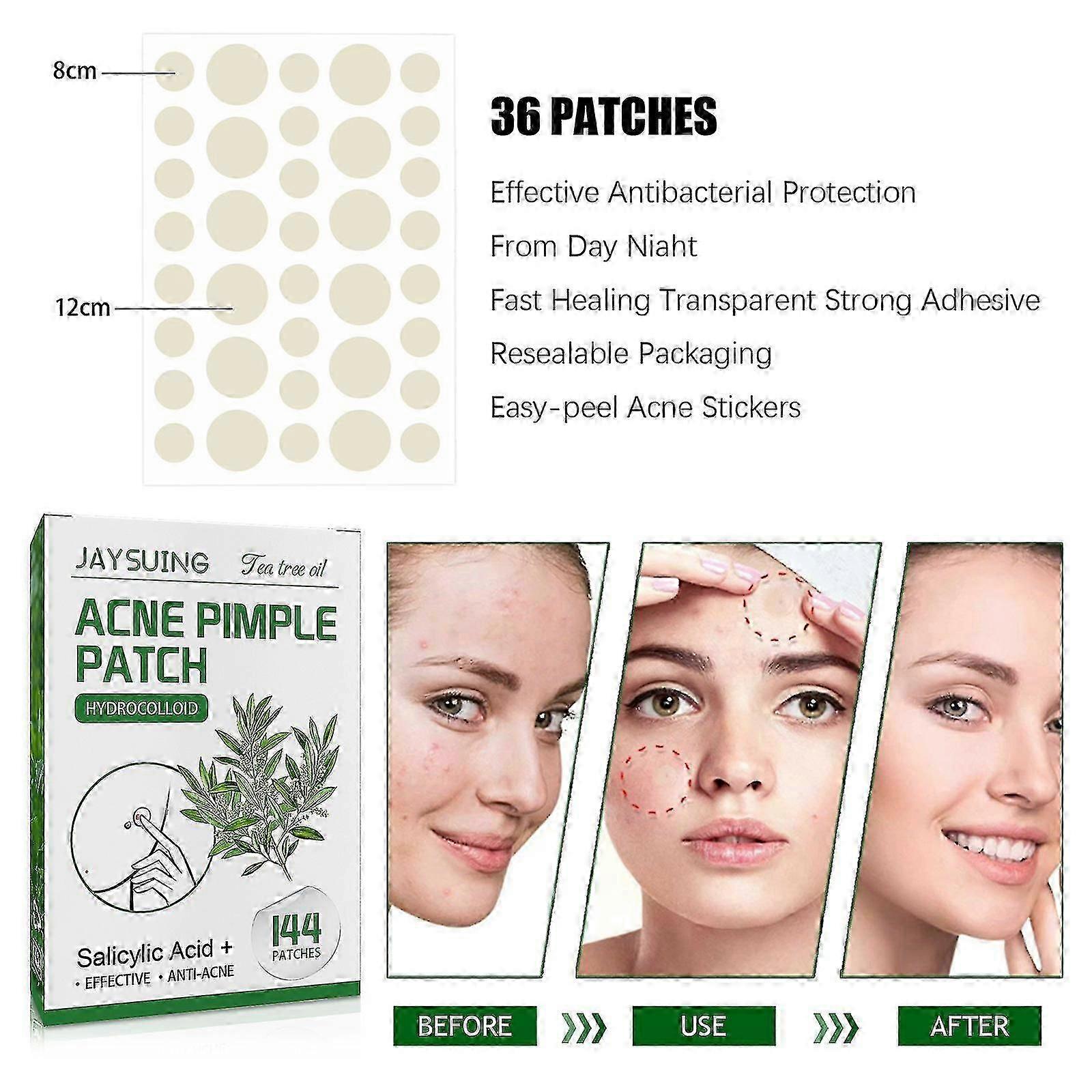 Invisible Absorbing Cover Patch Hydrocolloid Pimple Patch Skin Care Tw