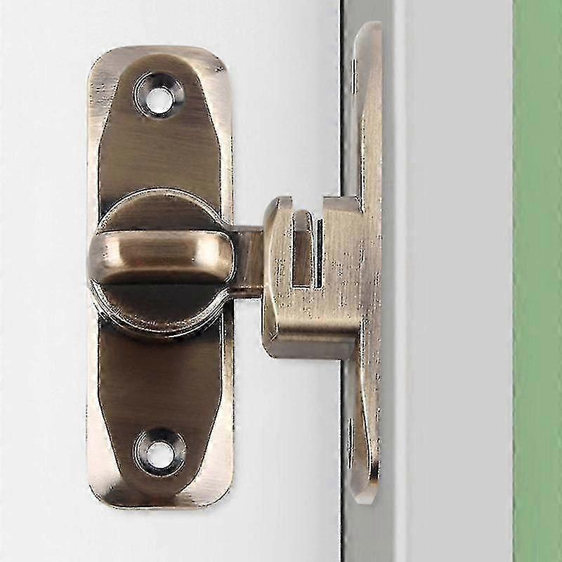 90/180 Degree Door Lock Buckle Right Angle Buckle Door Buckle Bolt Barn Door Lock Sliding Door Lock Cabinet Lock High-quality-Good