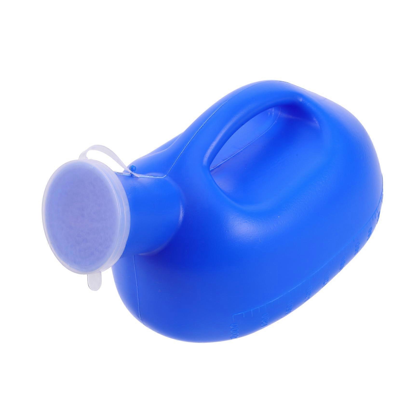 Reusable Urinal for Men with Leak Protection Portable Night Container for Seniors, Disabled, Camping, and Travel Use
