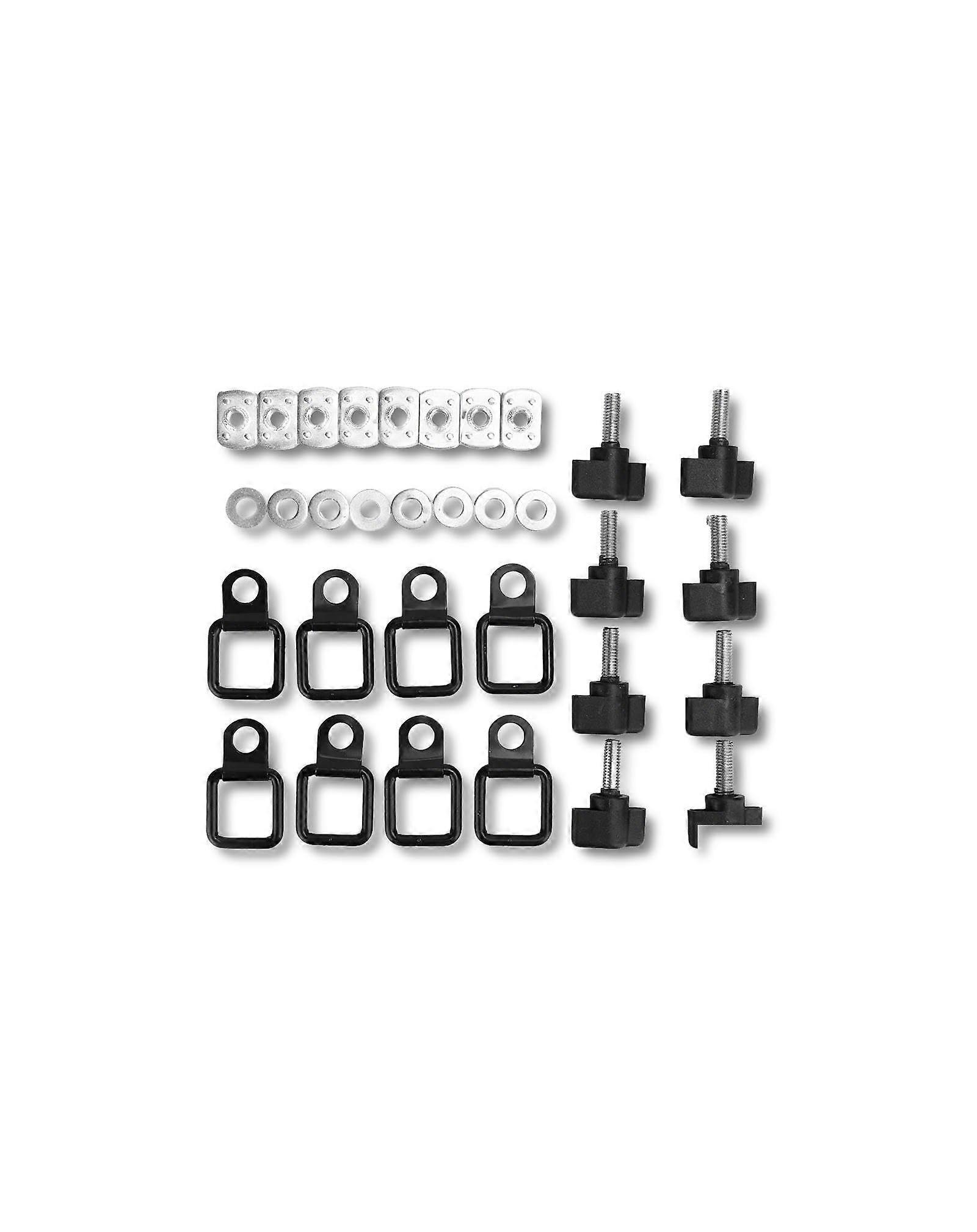 Hardtop Removal Thumb Screw Kit with D-Ring Anchors for Compatible Models, Durable and Easy to Install