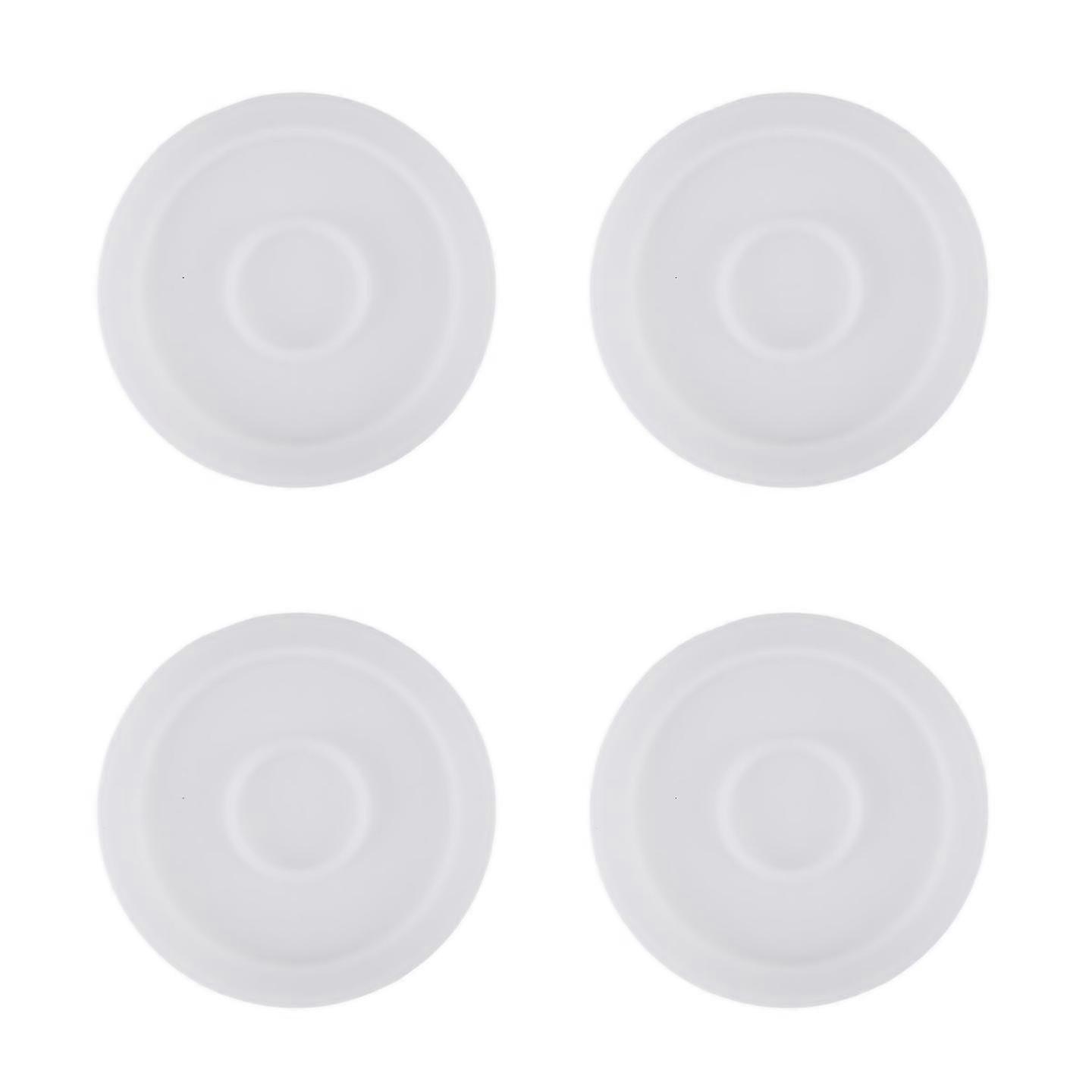 For 4 pack round silicone coaster moldsclear epoxy molds for casting with resinconcretecement and